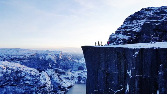 Stavangera un Kanceles klints (Preikestolen) Norvēģijā - 30