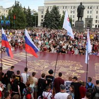 Krievijas parlaments virza Luhanskas un Doņeckas 'republiku' atzīšanu