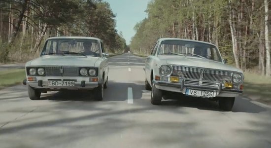 Video: Retro vai grabaža – britu autožurnālisti Latvijā izmēģina žiguli un volgu