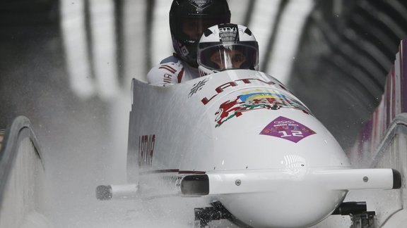 Oskars Melbārdis, bobslejs