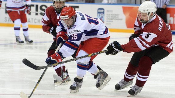 Latvijas hokeja izlase U-18 hockey Latvia team