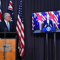 Austrālija jaunā partnerībā ar ASV un Lielbritāniju iegūs kodolzemūdenes