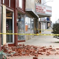 Zemestrīce nodara ievērojamus postījumus 'naftas pilsētai' Kušingai Oklahomas štatā