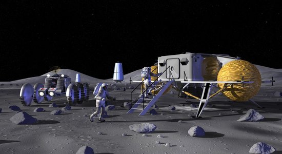 Nokia получила контракт NASA на создание мобильной связи на Луне