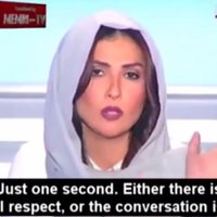 Video: Libānas TV diktore ēterā pārtrauc nepieklājīgu islāma viedo
