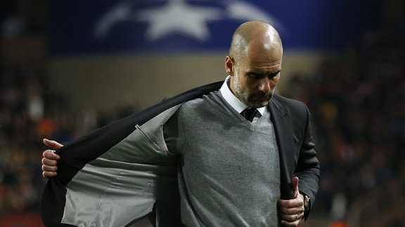 Josep Guardiola manager of Manchester City