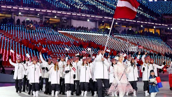 Phjončhanas olimpisko spēļu atklāšanas ceremonija