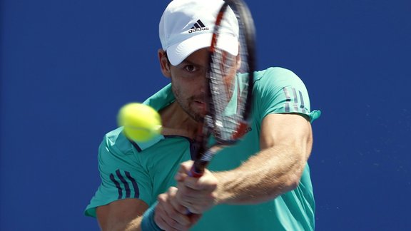 Teniss, Australian Open: Ernests Gulbis - Žeremī Šardī