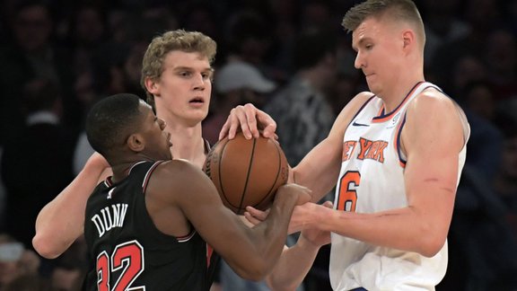 Basketbols, NBA spēle: Knicks - Bulls