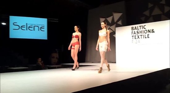 Sieviešu apakšveļas modes skate izstādē 'Baltic Fashion & Textile'