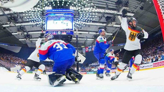 Hokejs, pasaules čempionāts 2024: Slovākija - Vācija 