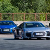 Sportisko 'Audi' modeļu pasākumā Biķerniekos pavisam nobraukti 10 tūkstoši kilometru