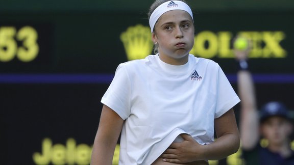 Teniss, Vimbldonas čempionāts: Jeļena Ostapenko - Ketija Danna - 3