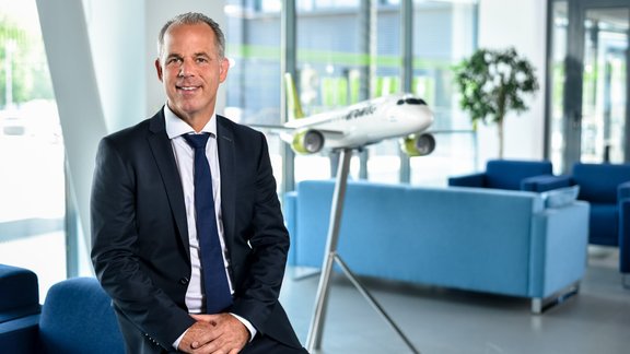 airBaltic prezidents un izpilddirektors Martins Gauss