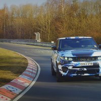 Nirburgringas trasē 'Range Rover' pārspēj 'BMW X6 M' rekordu