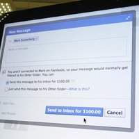 Par 100 dolāriem iespējams nosūtīt ziņu 'Facebook' šefam Cukerbergam
