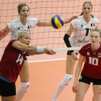Latvijas sieviešu volejbola izlasei neveiksme PČ kvalifikācijas otrās kārtas pirmajā cīņā