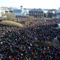Panamas ofšoru skandāla dēļ Reikjavīkā noticis lielākais protests valsts vēsturē