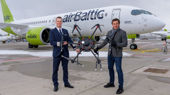 airBaltic un LMT sadarbība