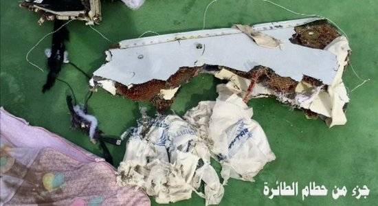 Vidusjūrā atrastas 'EgyptAir' lidmašīnas atlūzas