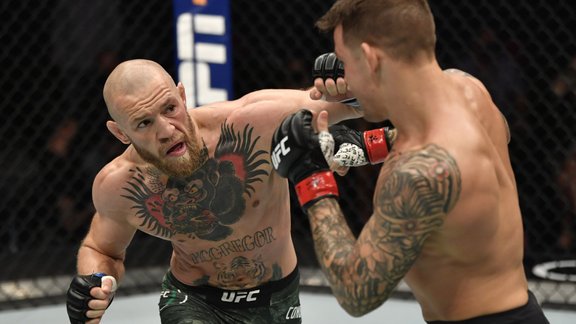 UFC cīņa: Dastins Porjē (Dustin Poirier) un Konors Makgregors (Conor McGregor) - 2