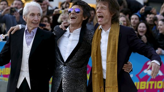 "The Rolling Stones" izstādes atklāšana Londonā - 1