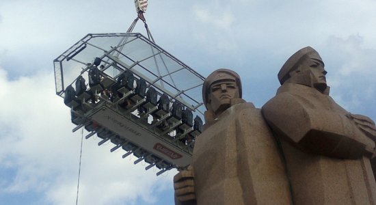 'Dinner in the Sky' konkursa uzvarētājs noskaidrots, apsveicam Jāni!