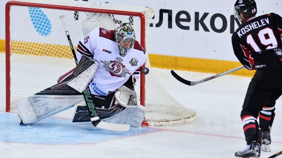 Hokejs, KHL spēle: Rīgas Dinamo - Omskas Avangard - 1