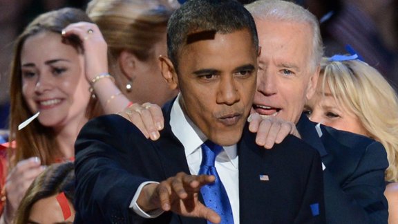 Barack Obama and Joe Biden