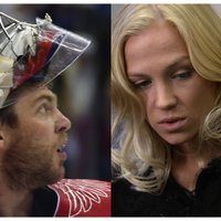 Skandāls hokeja aizkulisēs: modele neveiksmīgi tiesājas ar NHL vārtsargu Varlamovu