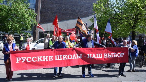 Latvijas Krievu savienības protesta gājiens - 15