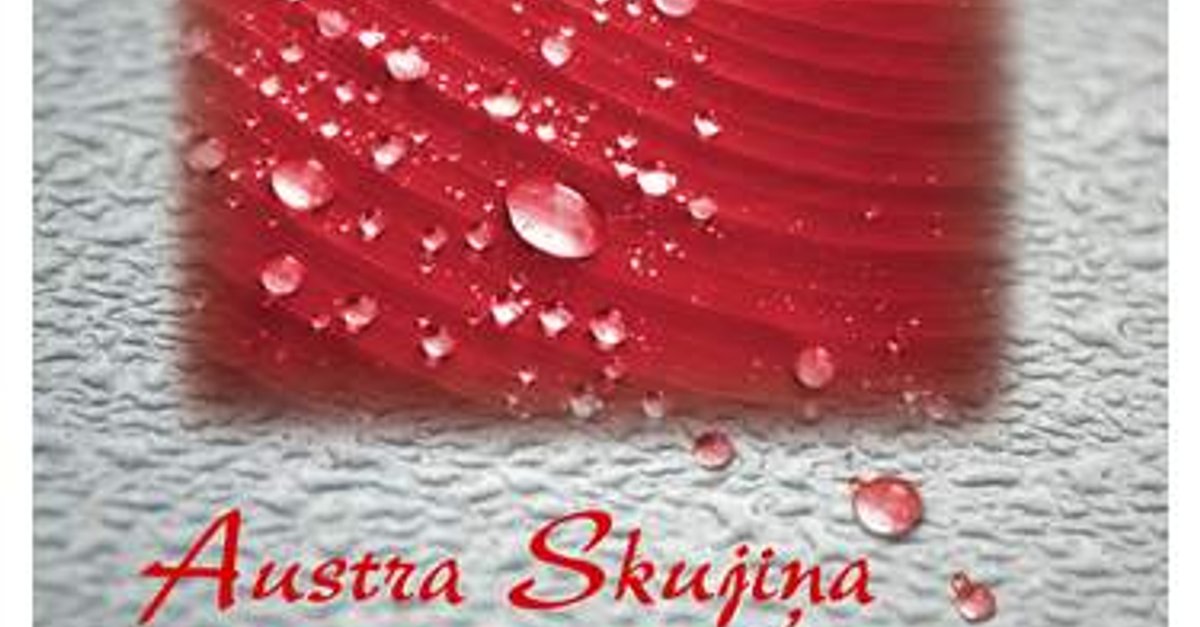 Dzejas krājums 'Austra Skujiņa, Raimonds Pauls. Dziesmas lietainā vakarā'