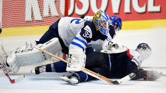 Hokejs, pasaules čempionāts: Somija - Slovākija  - 1