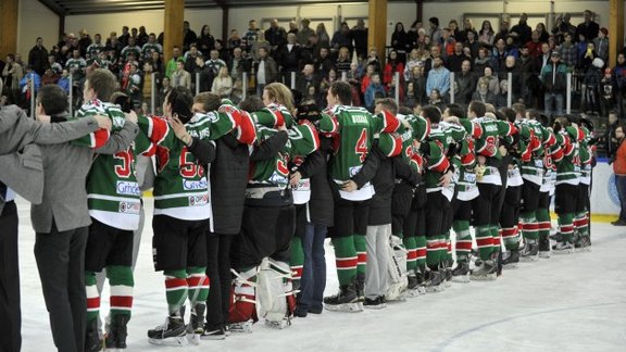 Foto: 'Liepāja' izcīna Latvijas čempionu titulu hokejā - 21