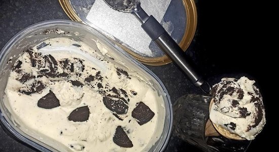 Только три продукта: мороженое Oreo без мороженицы