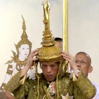 Foto: Kronēts Taizemes karalis Maha Vačirālongkorns