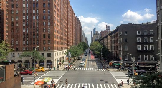 Citāda Ņujorka. Zaļais 'High Line' parks, kur reiz braukāja metro