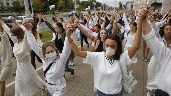 Demonstrācijas Baltkrievijā  - 7