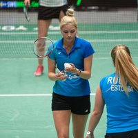 Foto: Jelgavā noskaidroti labākie badmintona turnīrā 'Yonex Latvia International 2019'
