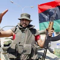 Lībijas nemiernieki paziņo par Kadafi dēla sagūstīšanu