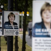 Merkeles partija vēlēšanās Berlīnē saņēmusi rekordzemu atbalstu