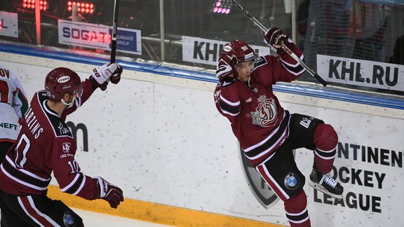 Hokejs, KHL spēle: Rīgas Dinamo - Kazaņas Ak Bars