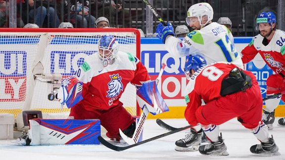 Hokejs, pasaules čempionāts 2023: Čehija - Slovēnija - 1