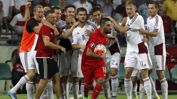 Euro 2016 kvalifikācija futbolā: Latvija - Turcija - 7