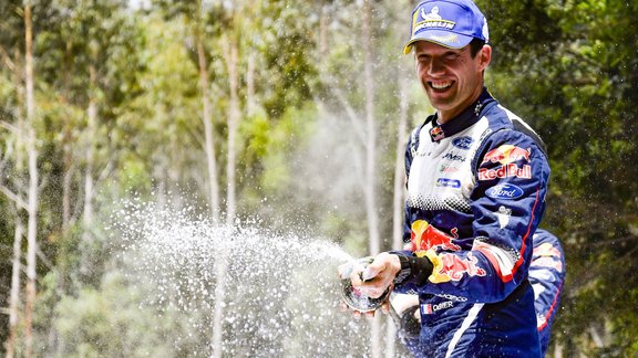 WRC čempions Sebastjans Ožjē