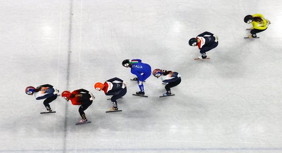 Pekinas olimpisko spēļu šorttreka sacensību rezultāti (16.02.2022.)