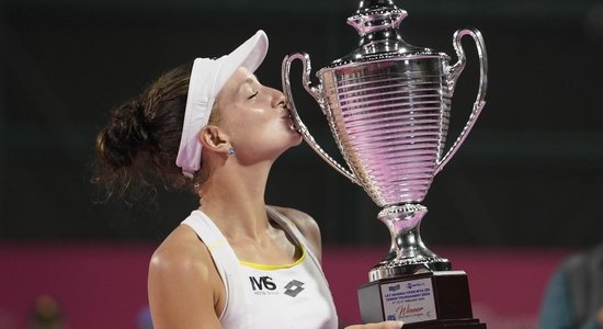 WTA turnīra čempionei Semeņistajai karjeras rekords pasaules rangā