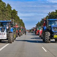 Polijas lauksaimnieki bloķē ceļu uz Vāciju