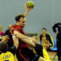 Latvijas U-19 handbolisti zaudē Rīgā notiekošā EČ B divīzijas turnīra pusfinālā