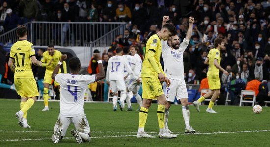 Лига чемпионов: "Реал" выстоял под натиском "Челси" в Мадриде, "Бавария" вылетела уже в четвертьфинале